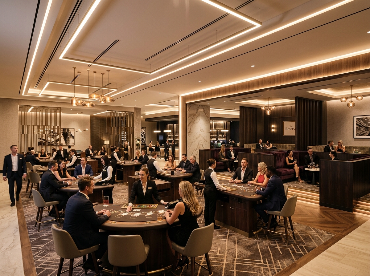 Golden Wattle Casino Rooms interior