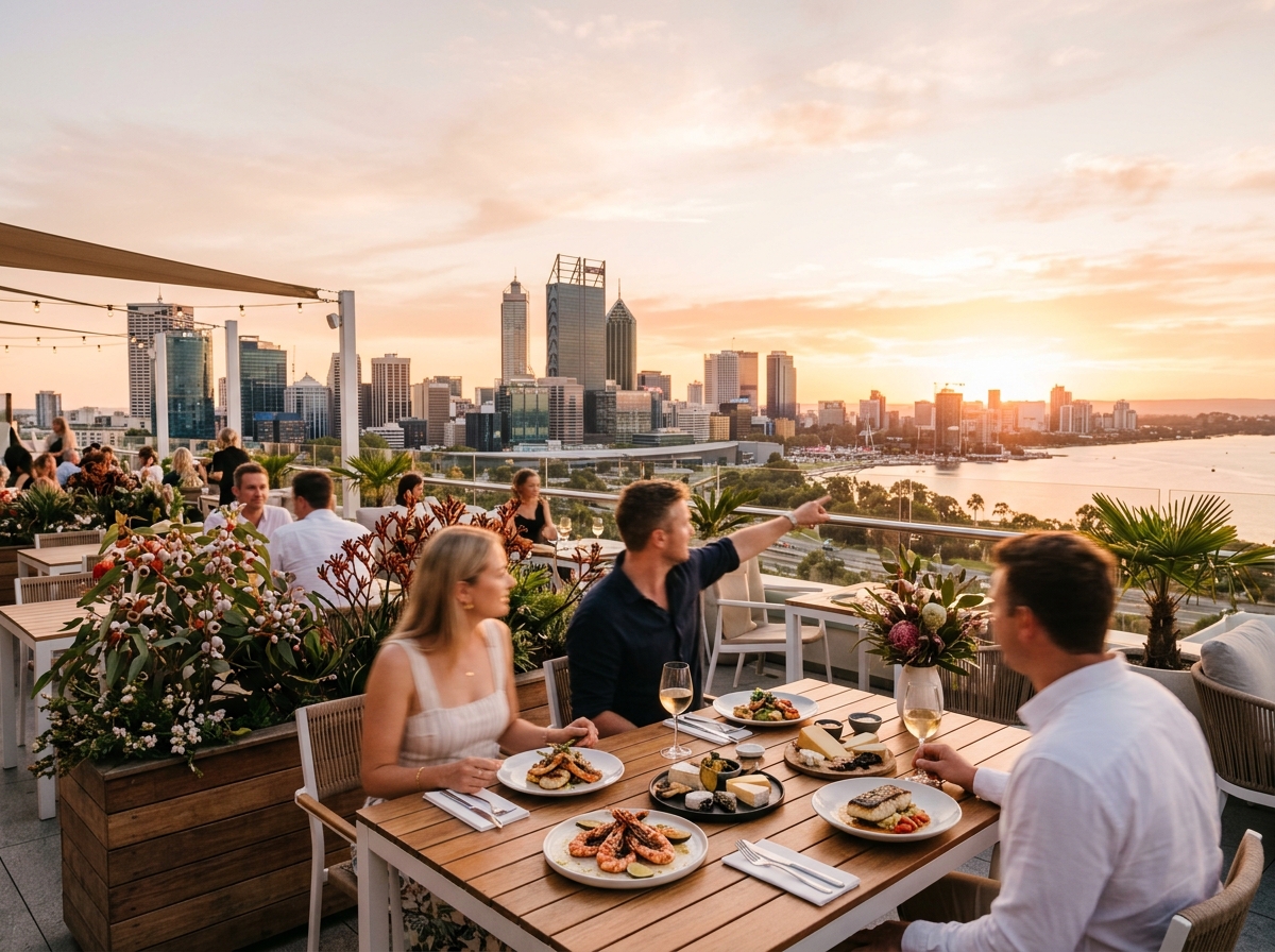 Western Australian Dining at Golden Wattle Casino House